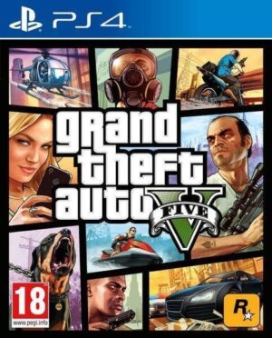 Mega Shop 12 GRAND THEFT AUTO V GTA V PS4