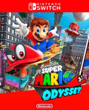 Mega Shop 28 SUPER MARIO ODYSSEY - NINTENDO SWITCH