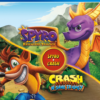 SPYRO+CRASH REMASTERED PS4 2 spyro crash remastered game ps4