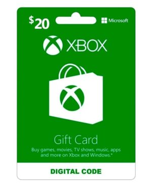Mega Shop 40 XBOX GIFT CARD 20$ USA