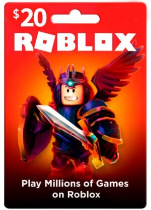 Mega Shop 38 ROBLOX GAME CARD 20$