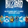 BATTLE NET GIFT CARD 10$ BLIZZARD USA