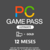 PC GAME PASS ULTIMATE SUSCRIPCIÓN DE 12 MESES CUENTA
