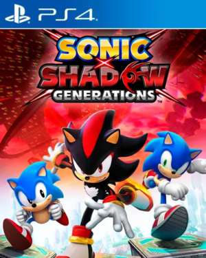 Mega Shop 30 Sonic X Shadow Generations PS4