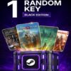 1 Random Steam key Black 1