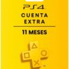 PSN PLUS EXTRA 11 MESES CUENTA PRINCIPAL PARA PS4