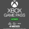 XBOX GAME PASS ULTIMATE SUSCRIPCION DE 4 MESES CUENTA PRINCIPAL